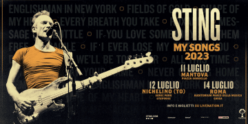 STING torna in Italia con tre nuovi appuntamenti