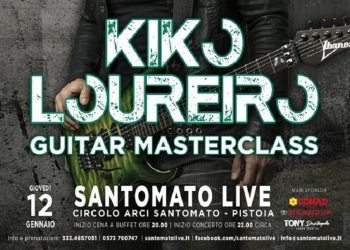 Kiko Loureiro, in Italia per una GUITAR MASTER CLASS