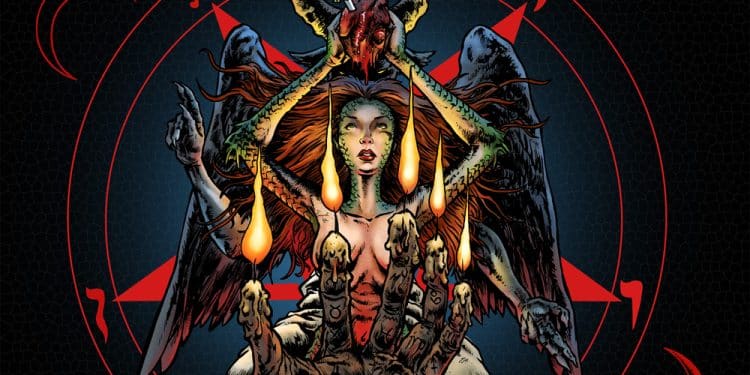 KILL RITUAL – Kill Star Black Mark Dead Hand Pierced Heart