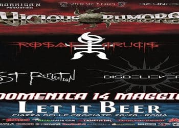 VICIOUS RUMORS + Rosae Crucis + Special Guest live @t Let It Beer – Roma 14/05/03