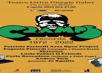 Il 6 aprile a Milano (Teatro Lirico) una serata per celebrare i 50 anni della CRAMPS RECORDS