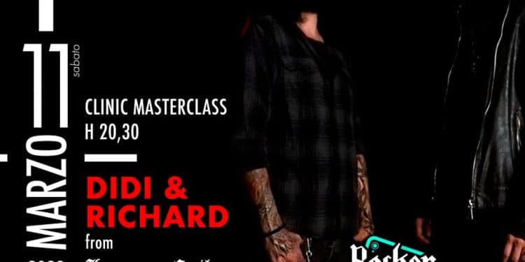 La masterclass Didi & Richard dei Lacuna Coil + il live dei Fuoritempo a Spazio Porto