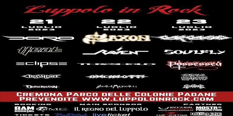 Luppolo in Rock la line up definitiva