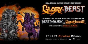 BEAST IN BLACK + GLORYHAMMER + Brothers Of Metal – 17.01.24 – ALCATRAZ – MILANO – Live Report