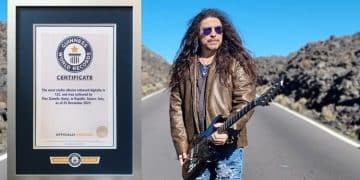 Pier Gonella entra nel Guiness World Records