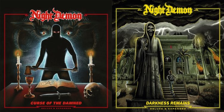 NIGHT DEMON – Curse Of The Damned Deluxe & Expanded / Darkness Remains Deluxe & Expanded
