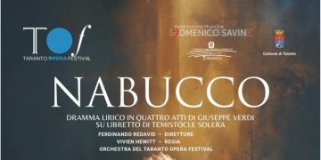 Al via il Taranto Opera Festival 2025: domani “Nabucco” apre la stagione estiva all’Arena Villa Peripato