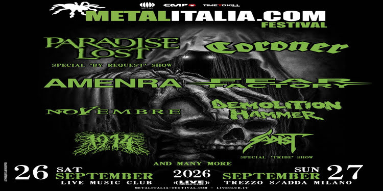 Metalitalia Festival 2026: nuove band e grandi ritorni